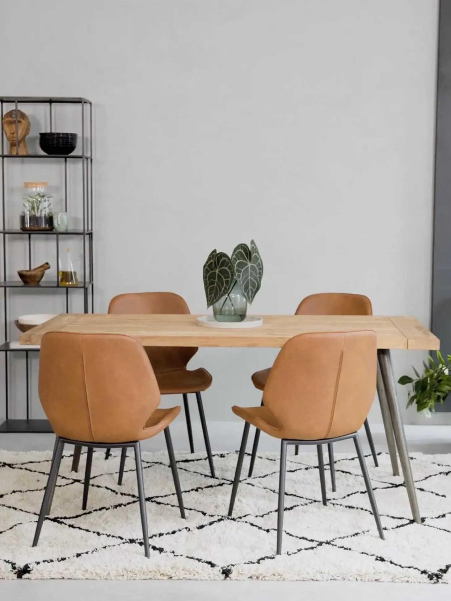 Sillas Tapizadas En Cuero Sintetico Louis, 2 Uds.