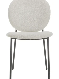 Sillas Tapizadas En Tejido Boucle Ulrica, 2 Uds.