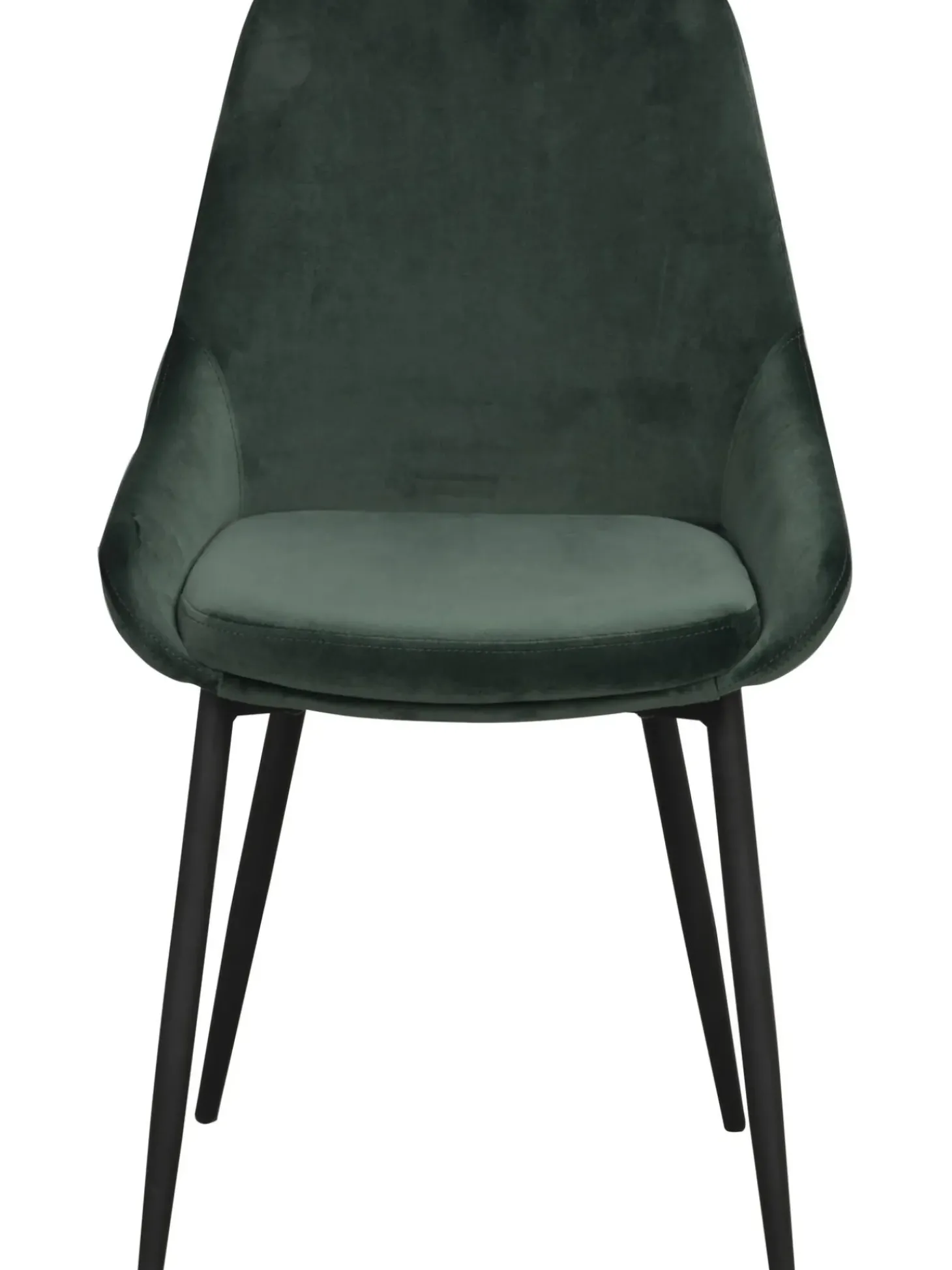 Sillas Tapizadas En Terciopelo Sierra, 2 Uds.