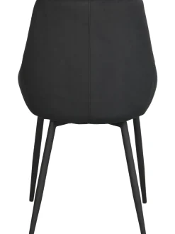 Sillas Tapizadas En Terciopelo Sierra, 2 Uds.