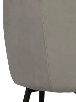 Sillas Tapizadas En Terciopelo Sierra, 2 Uds.