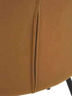 Sillas Tapizadas En Terciopelo Luisa, 2 Uds.