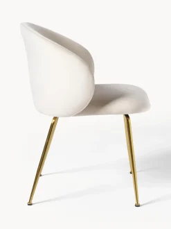 Sillas Tapizadas En Terciopelo Luisa, 2 Uds.