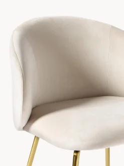 Sillas Tapizadas En Terciopelo Luisa, 2 Uds.