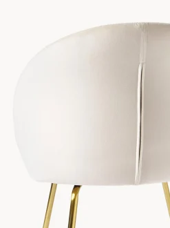 Sillas Tapizadas En Terciopelo Luisa, 2 Uds.