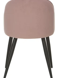 Sillas Tapizadas En Terciopelo Amy, 2 Uds.