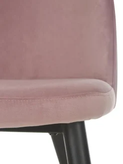 Sillas Tapizadas En Terciopelo Amy, 2 Uds.