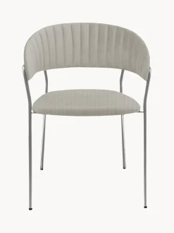 Sillas Tapizadas En Terciopelo Belle, 2 Uds.