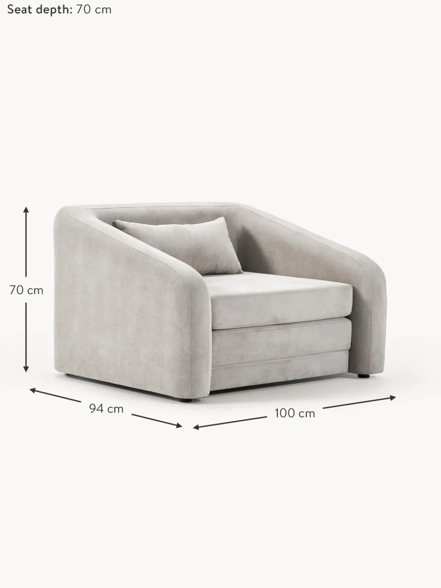 Sillon Cama Eliot