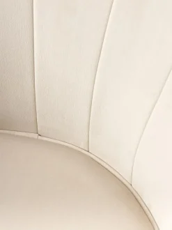 Sillon Coctel De Terciopelo Oyster