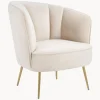 Sillon Coctel De Terciopelo Louise