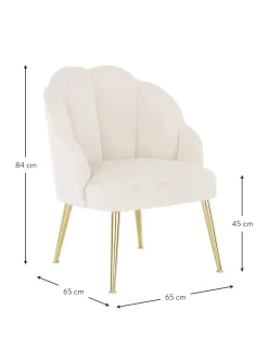 Sillon De Coctel De Terciopelo Helle