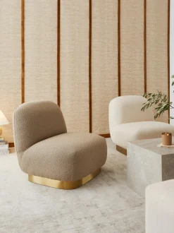 Sillon De Coctel En Tejido Bloucle Elsie