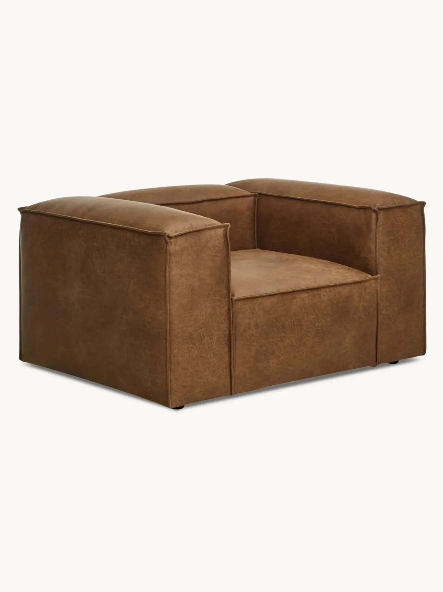 Sillon De Cuero Reciclado Lennon