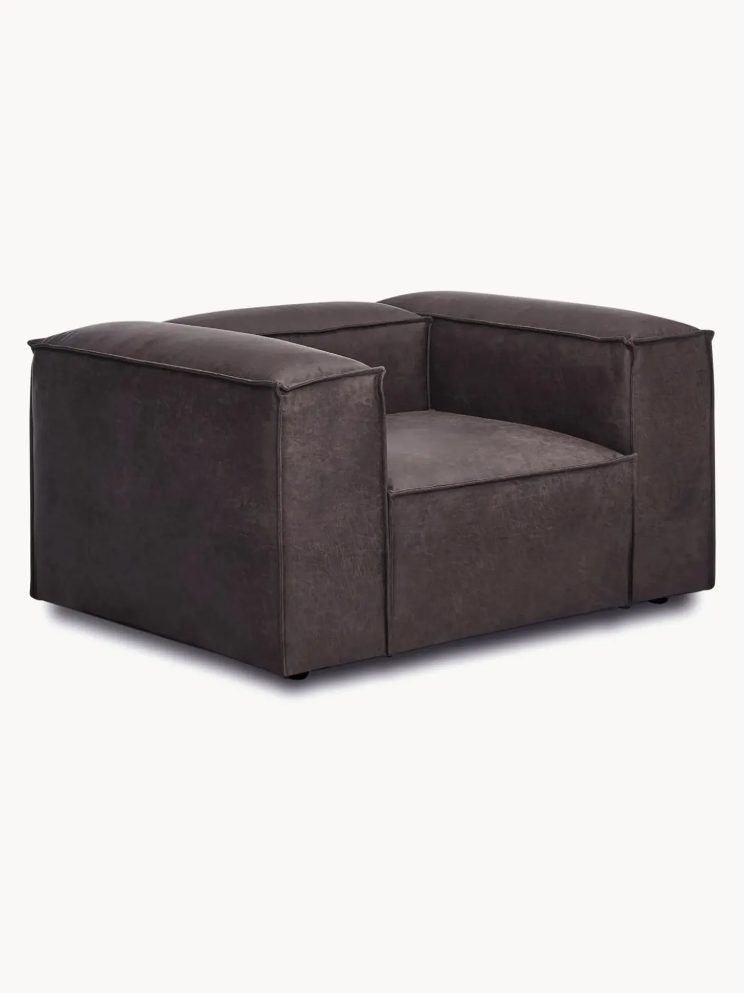 Sillon De Cuero Reciclado Lennon