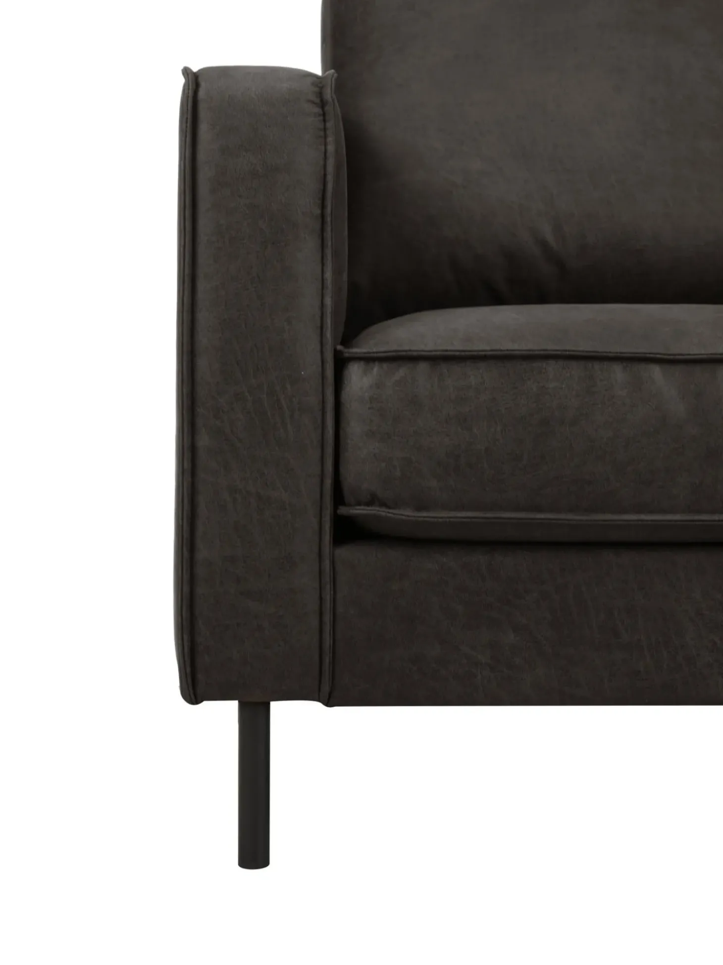 Sillon De Cuero Reciclado Hunter