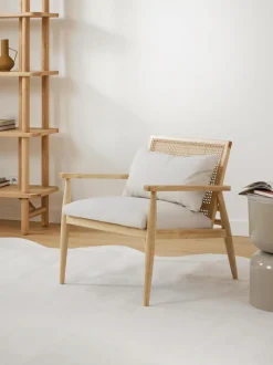 Sillon De Madera De Caucho Maciza Manuell