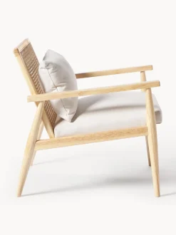 Sillon De Madera De Caucho Maciza Manuell