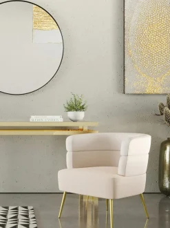 Sillon De Terciopelo Diseno Retro Sandwich