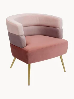 Sillon De Terciopelo Diseno Retro Sandwich