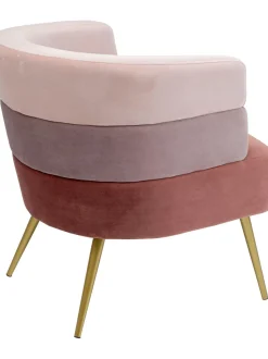 Sillon De Terciopelo Diseno Retro Sandwich