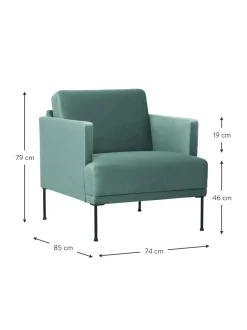 Sillon De Terciopelo Fluente