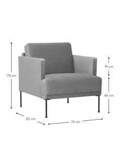 Sillon De Terciopelo Fluente