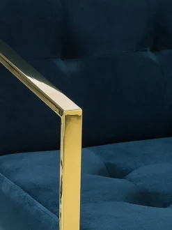 Sillon De Terciopelo Manhattan