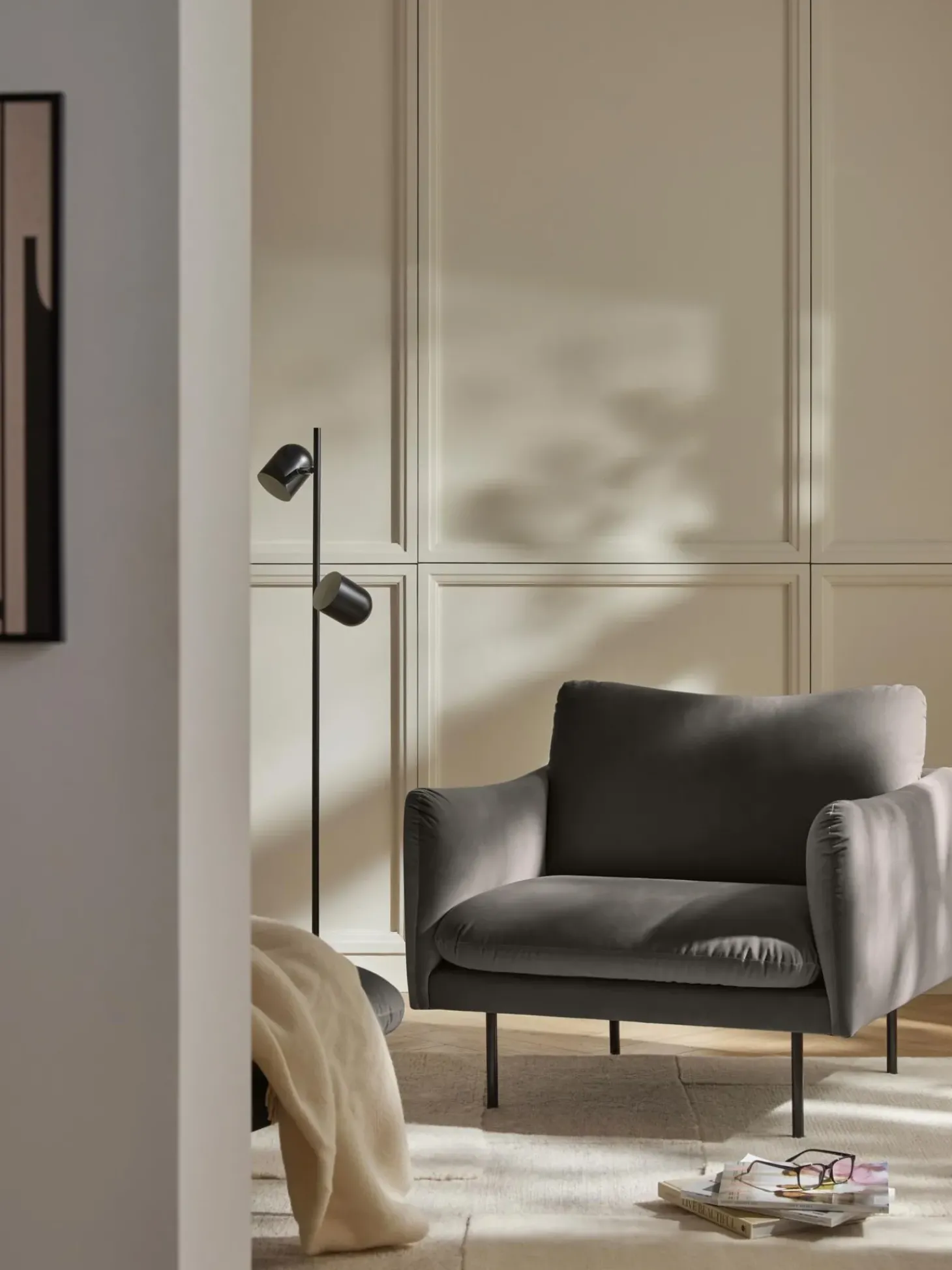 Sillon De Terciopelo Moby