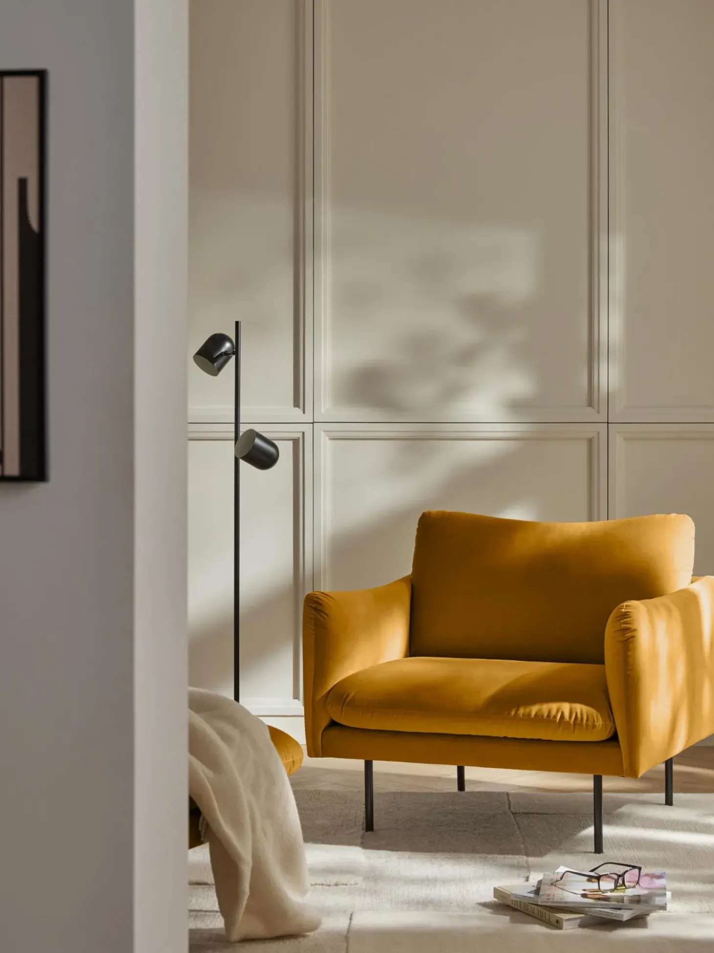 Sillon De Terciopelo Moby