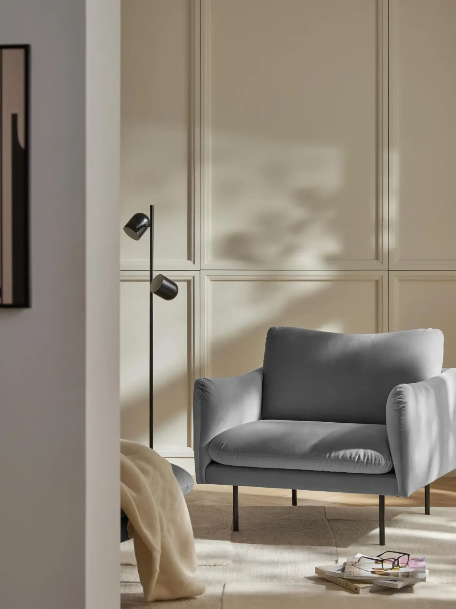 Sillon De Terciopelo Moby