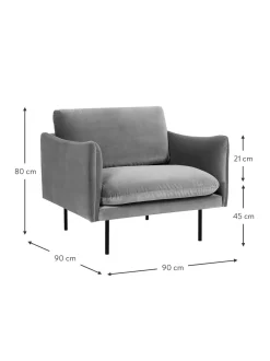 Sillon De Terciopelo Moby