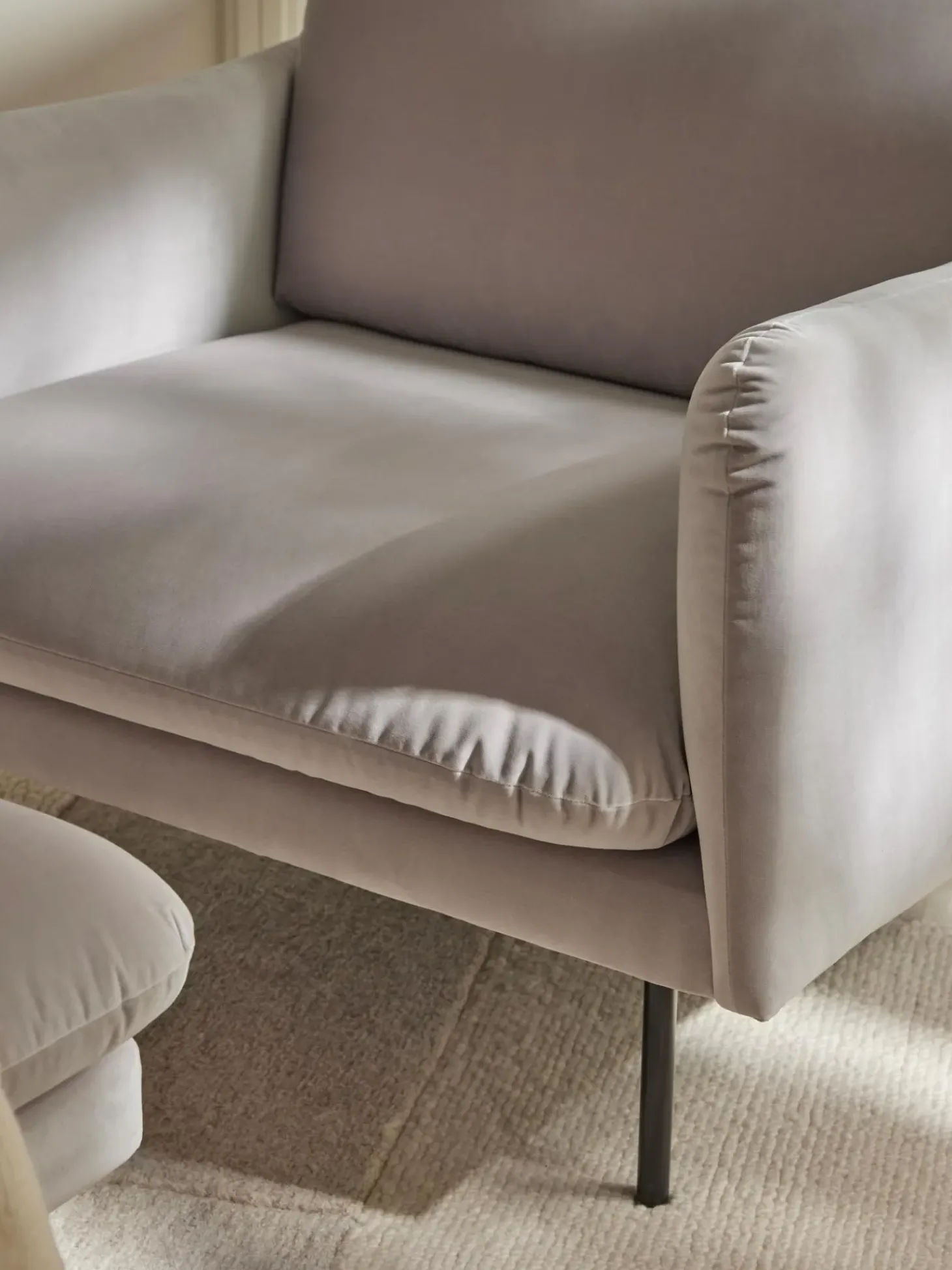 Sillon De Terciopelo Moby