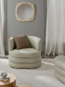 Sillon En Tejido Boucle De Diseno Solomon