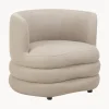 Sillon En Tejido Boucle De Diseno Solomon
