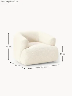 Sillon En Tejido Boucle Sofia