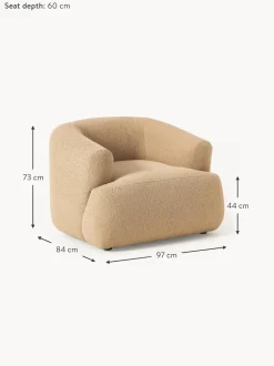 Sillon En Tejido Boucle Sofia