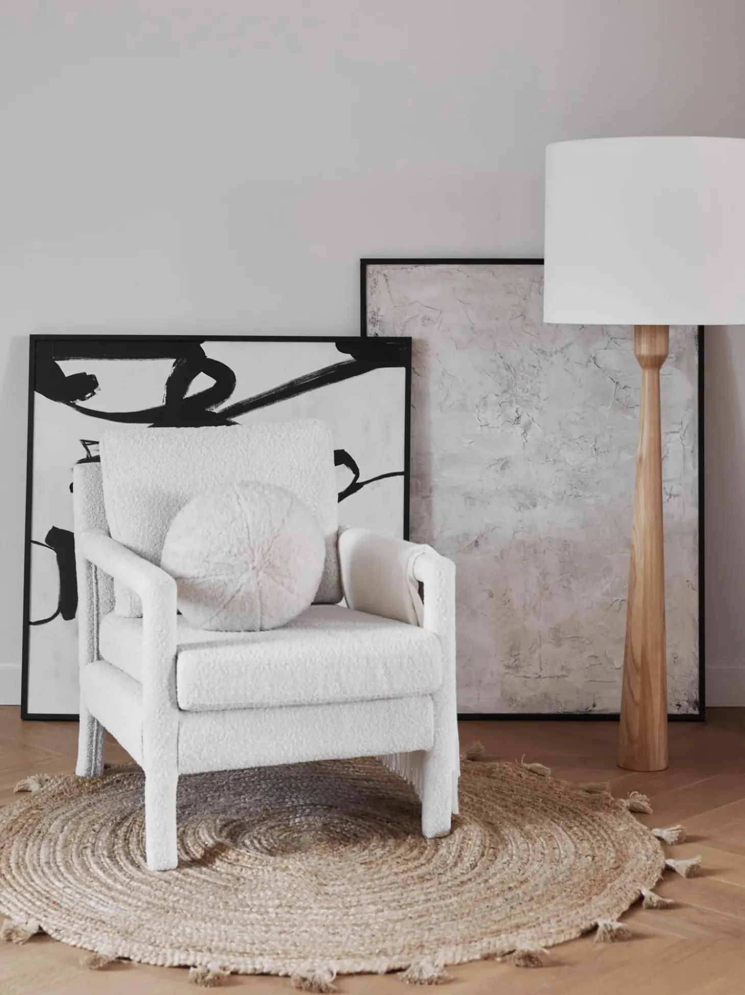 Sillon En Tejido Boucle Zaya