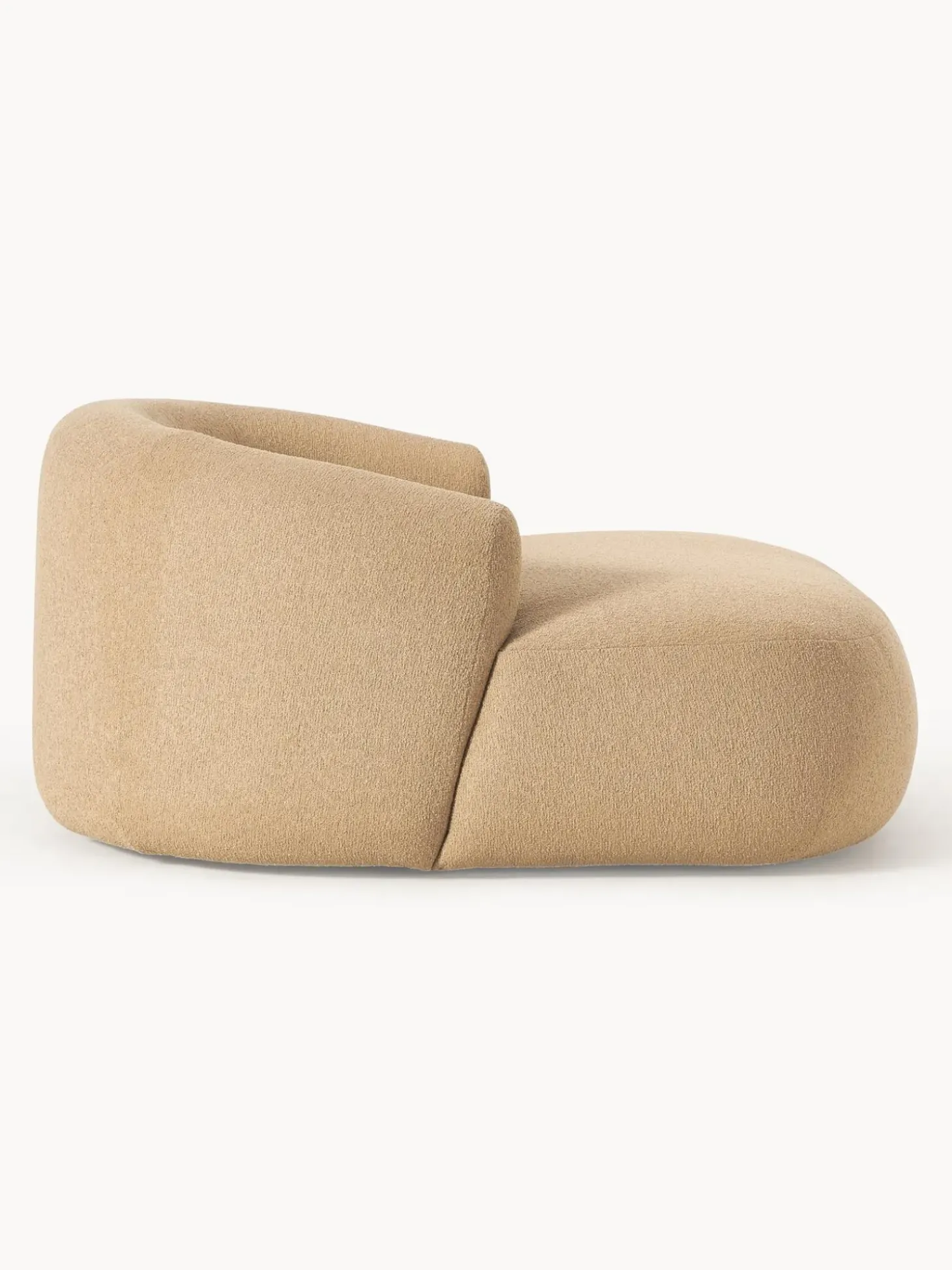 Sillon Lounge En Tejido Boucle Sofia