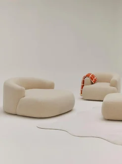 Sillon Lounge En Tejido Boucle Sofia