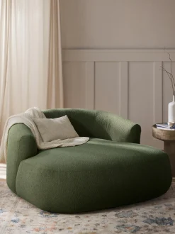 Sillon Lounge En Tejido Boucle Sofia