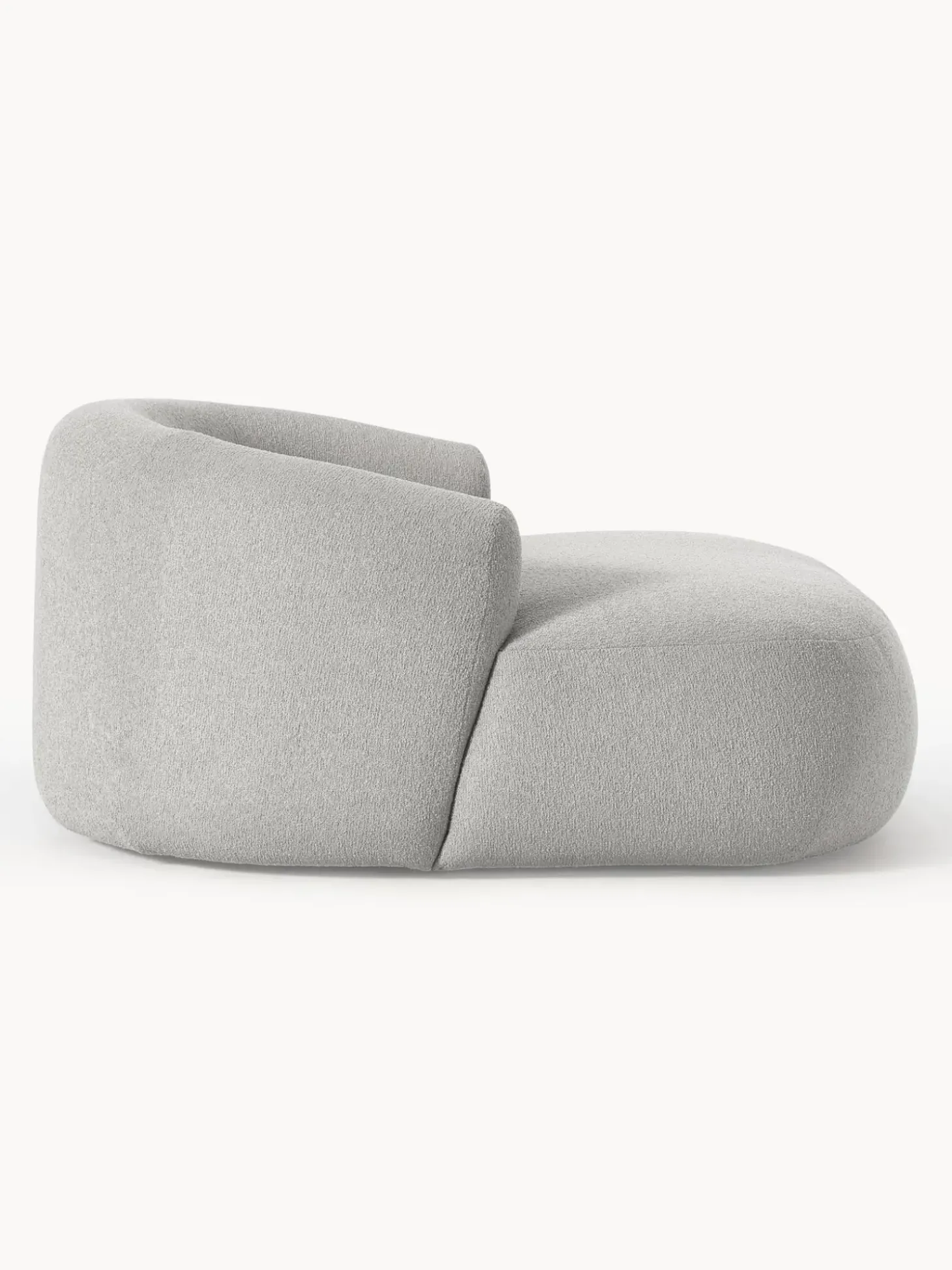 Sillon Lounge En Tejido Boucle Sofia