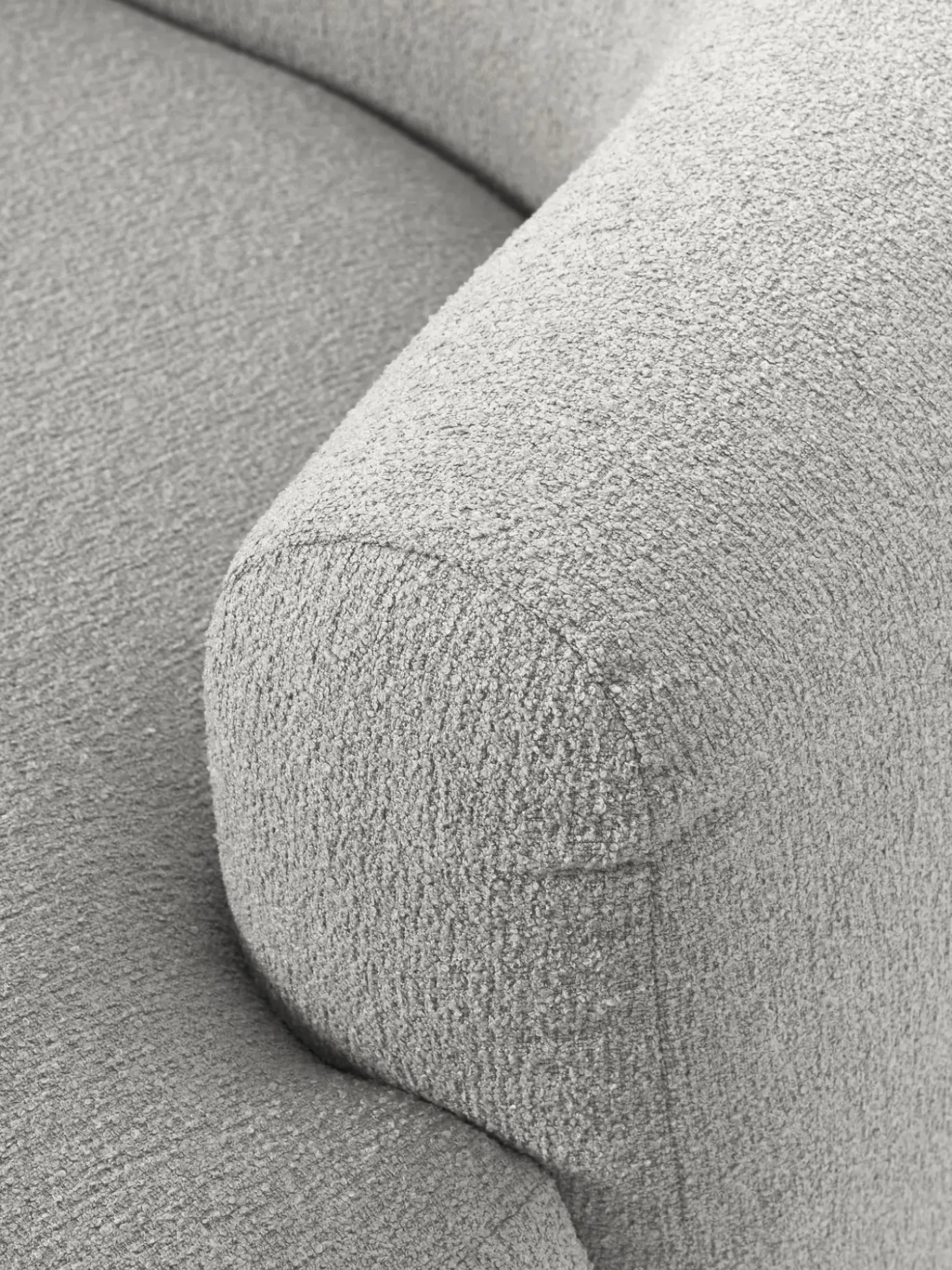 Sillon Lounge En Tejido Boucle Sofia