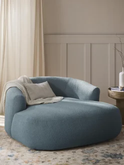 Sillon Lounge En Tejido Boucle Sofia