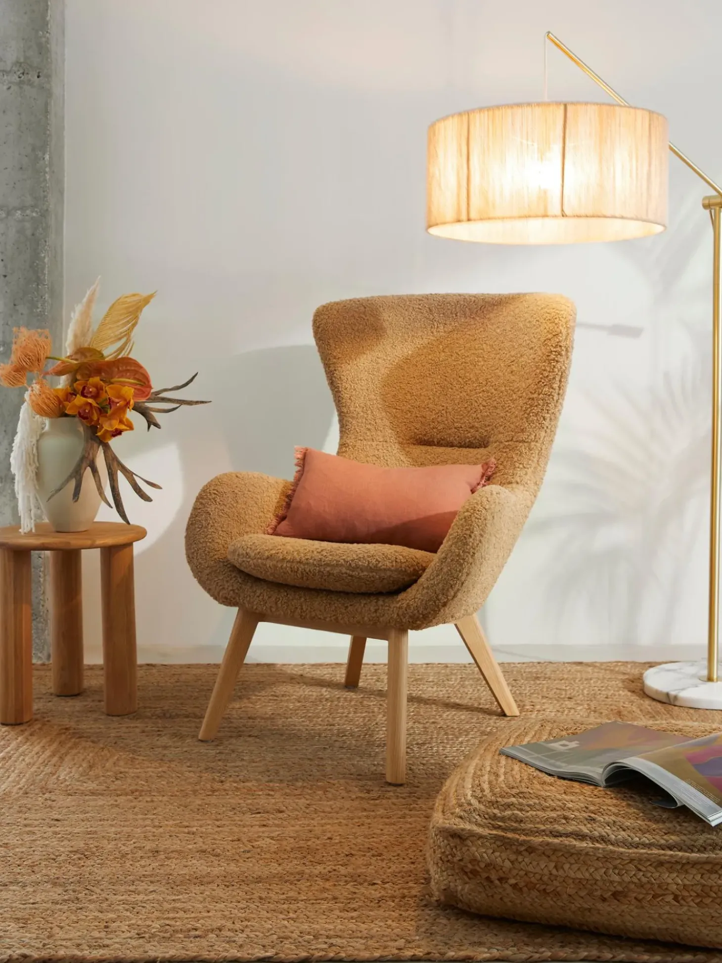 Sillon Orejero De Borreguillo Wing