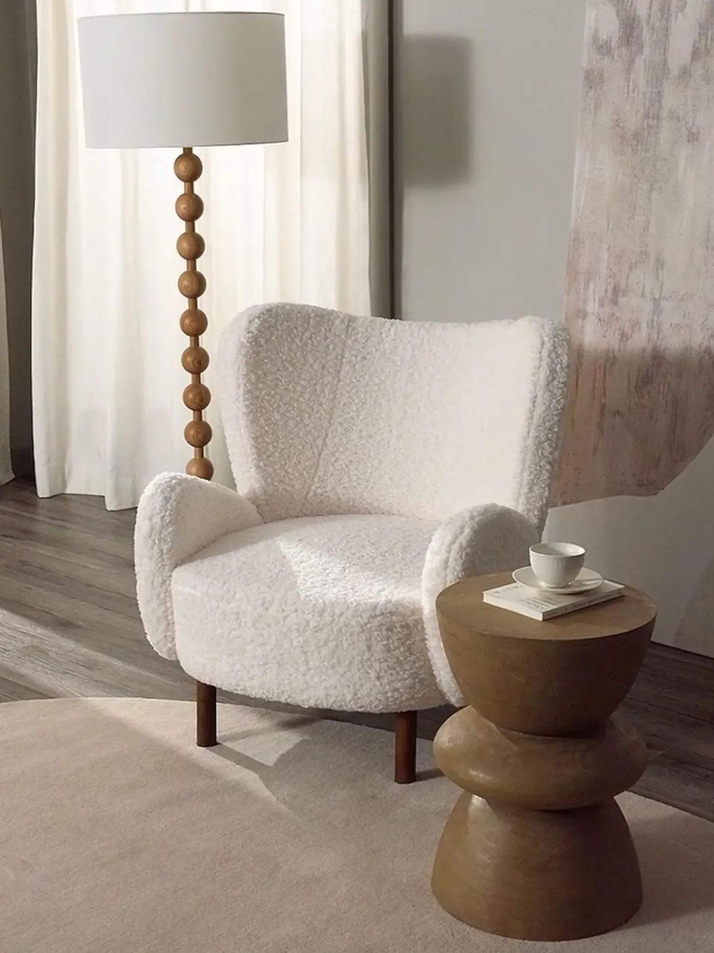 Sillon Orejero De Borreguillo Kalia