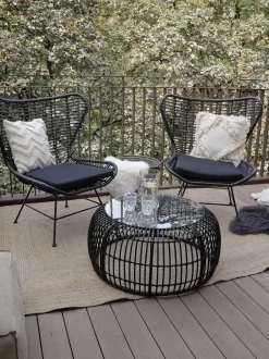 Sillon Orejero De Poliratan Costa