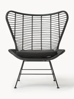 Sillon Orejero De Poliratan Costa