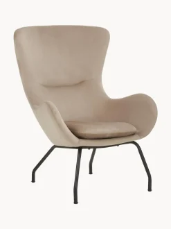 Sillon Orejero De Terciopelo Wing