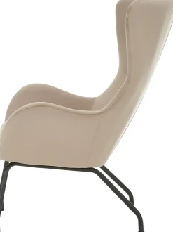 Sillon Orejero De Terciopelo Wing